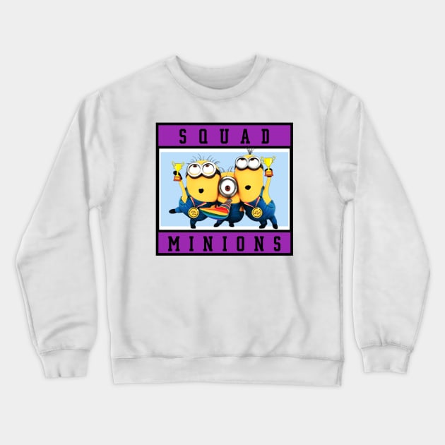 trio minions Crewneck Sweatshirt by youne street